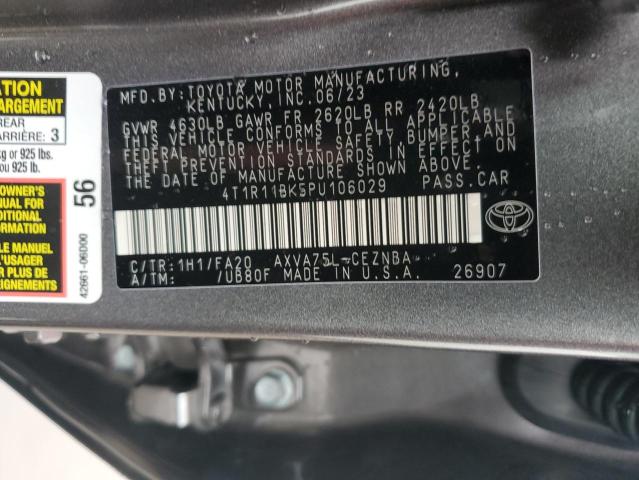 2023 TOYOTA CAMRY LE - 4T1R11BK5PU106029