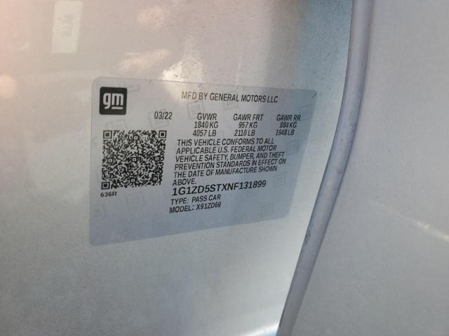 2022 CHEVROLET MALIBU LT - 1G1ZD5STXNF131899
