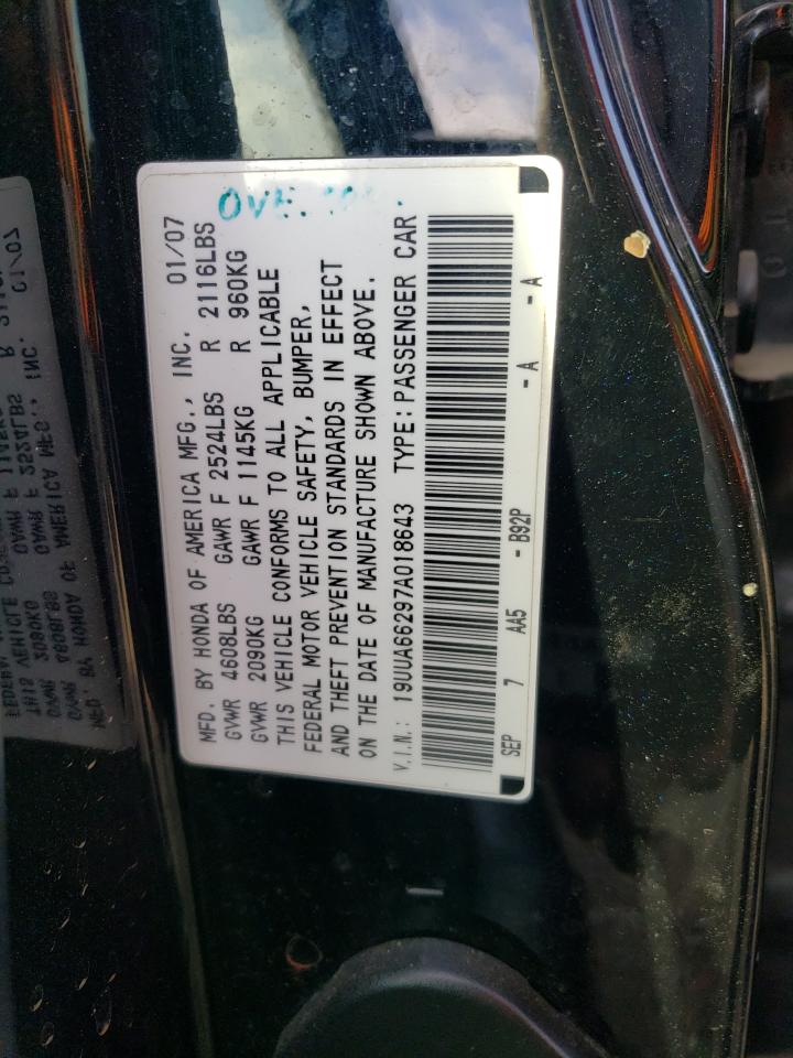 Lot #3009335565 2007 ACURA TL