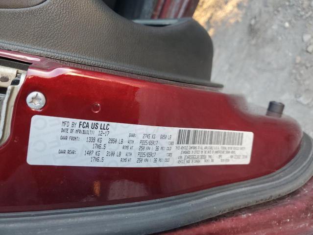 2018 DODGE GRAND CARA - 2C4RDGBG3JR136550