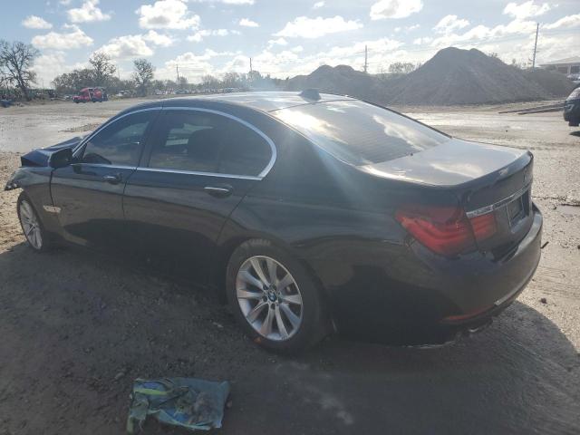 BMW 740 I 2014 black sedan 4d gas WBAYA6C54ED144416 photo #3