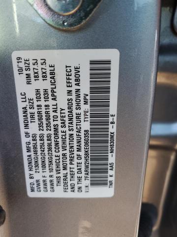 2019 HONDA CR-V EX - 7FARW2H58KE060358