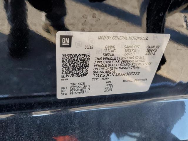 2018 CADILLAC ESCALADE E - 1GYS3GKJ8JR386723