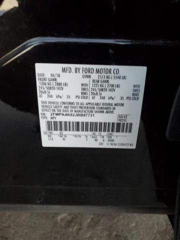 2018 FORD EDGE TITAN - 2FMPK4K92JBB97731