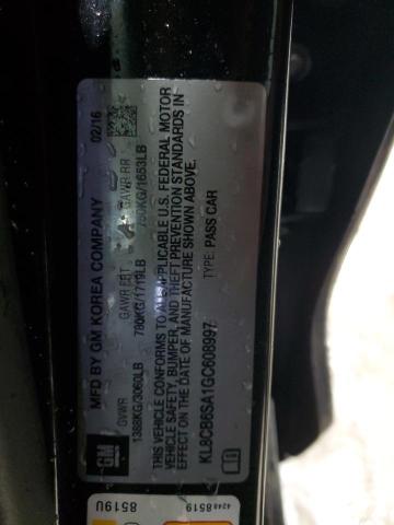 2016 CHEVROLET SPARK LS - KL8CB6SA1GC608997