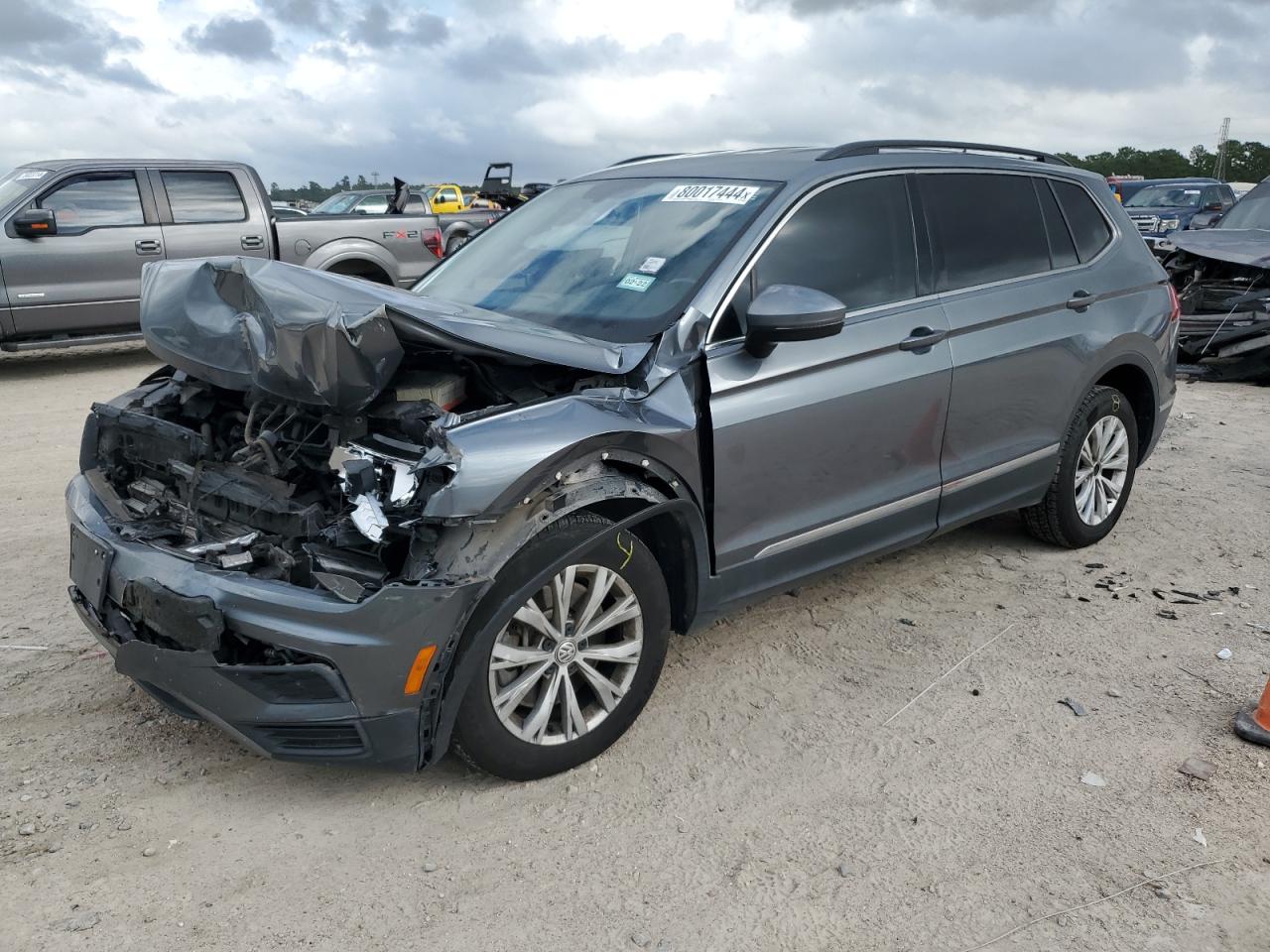 Lot #3024567585 2018 VOLKSWAGEN TIGUAN SE