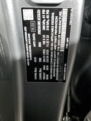2023 ASTON MARTIN DBX 707 SD7VUJBW0PTV08298