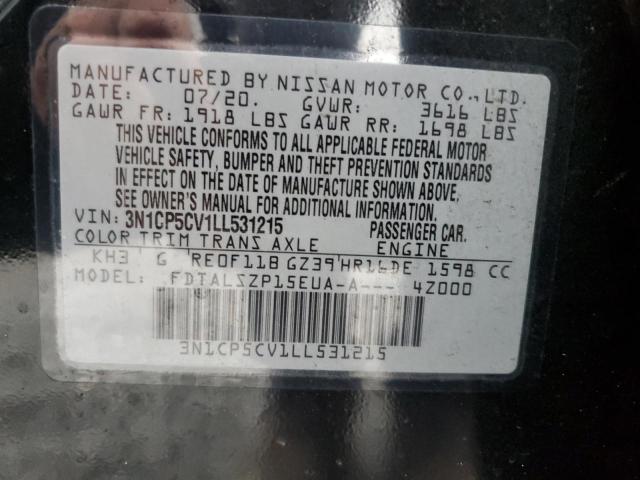 2020 NISSAN KICKS SV - 3N1CP5CV1LL531215