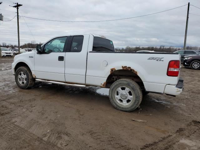 FORD F150 2006 white  gas 1FTRX14W36FA16464 photo #3