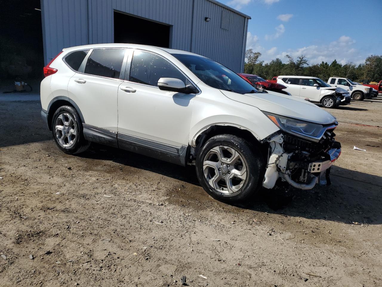 Lot #3042093207 2017 HONDA CR-V EXL