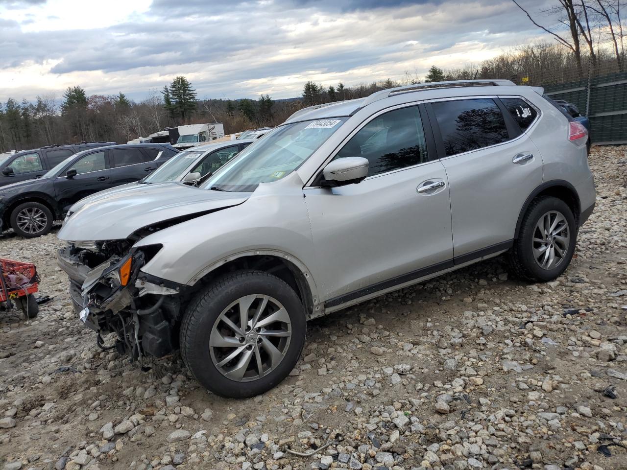 Lot #2974826041 2014 NISSAN ROGUE S