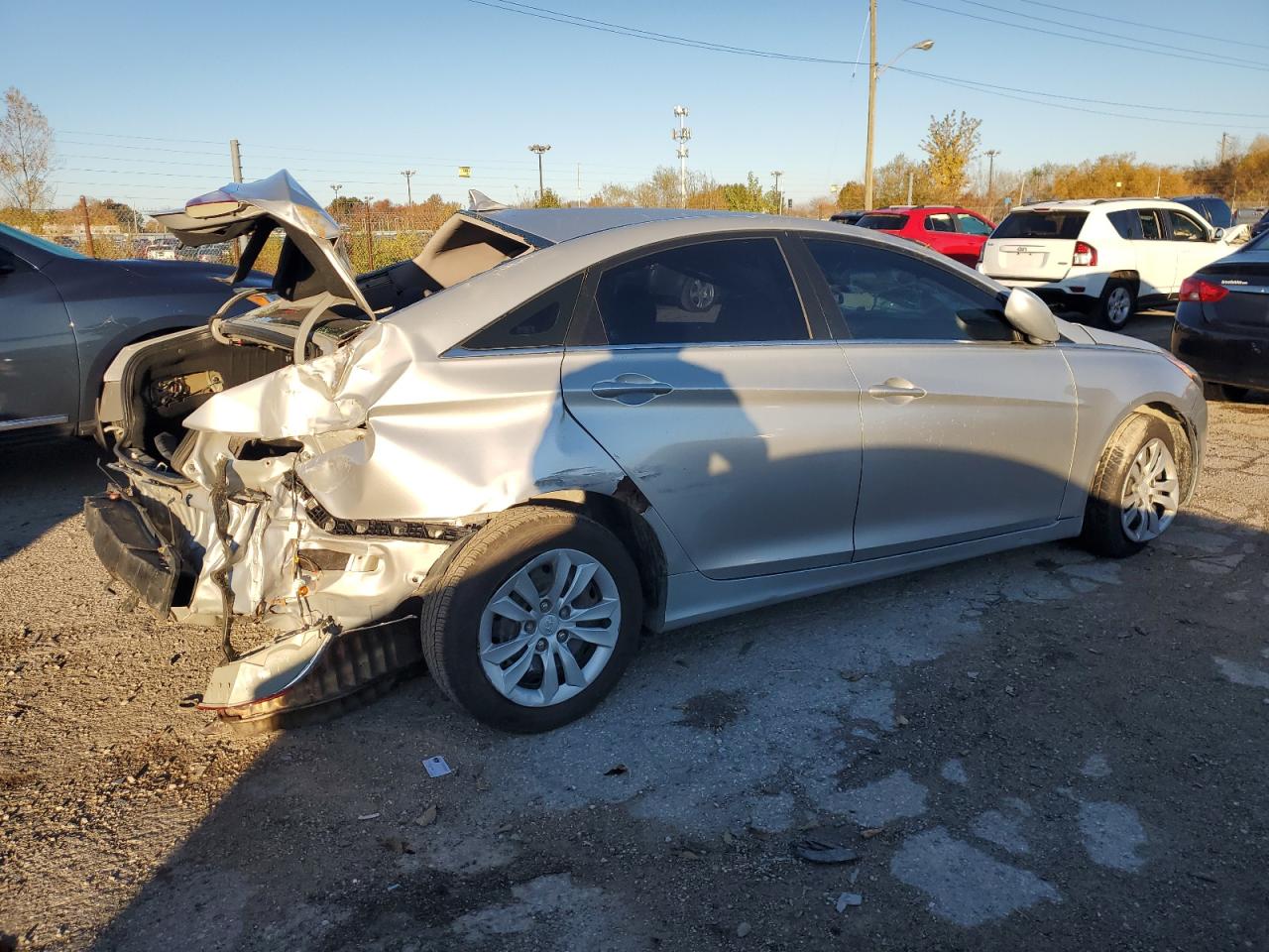 Lot #3024176842 2011 HYUNDAI SONATA GLS