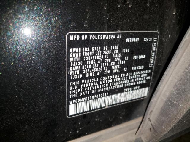 2021 VOLKSWAGEN ID.4 FIRST WVGDMPE29MP020247