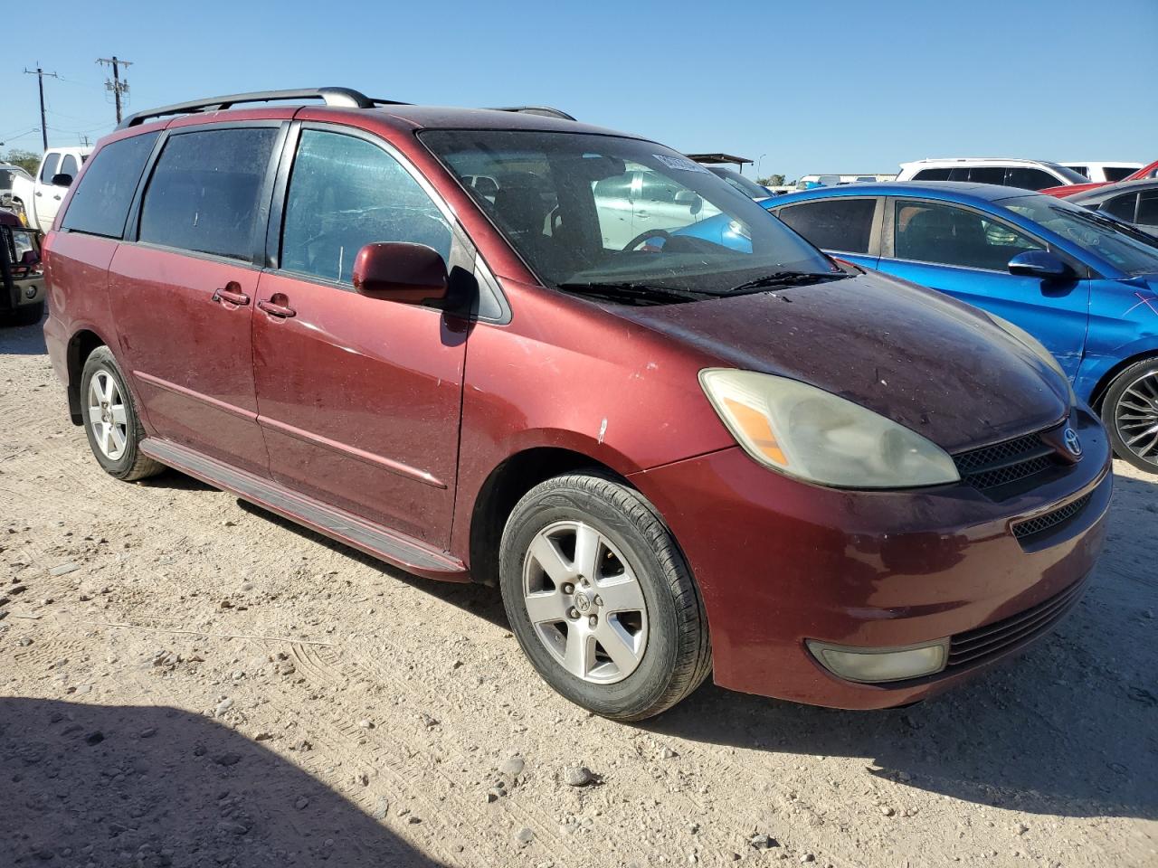 Lot #2976986649 2005 TOYOTA SIENNA XLE