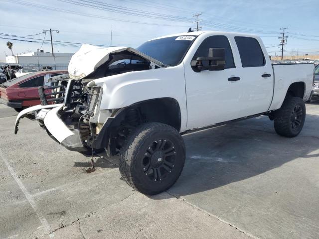 GMC SIERRA K15 2011 white crew pic flexible fuel 3GTP2VE36BG123034 photo #1