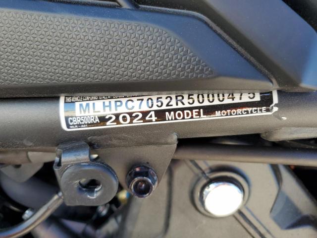2024 HONDA CBR500 RA MLHPC7052R5000475