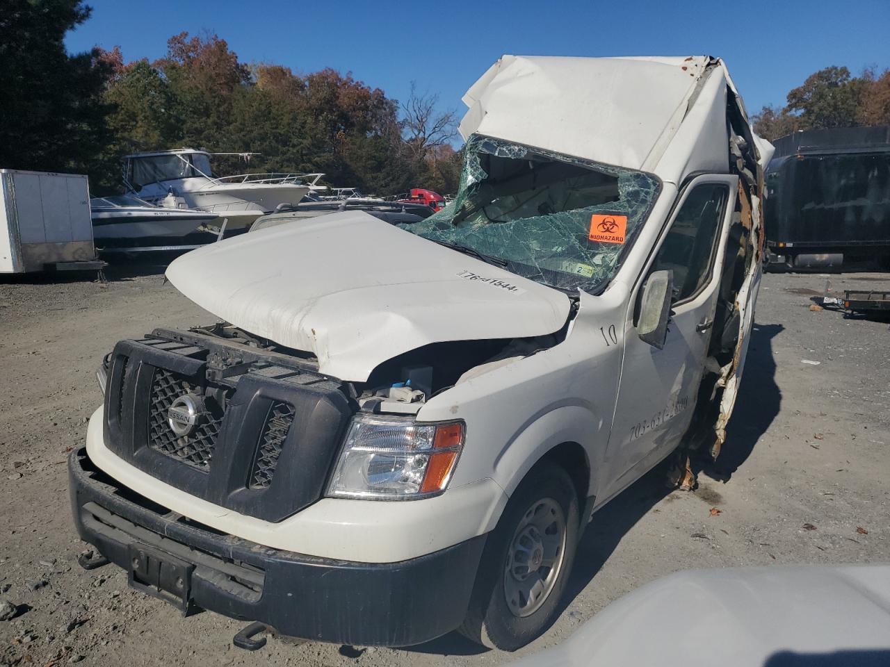 Lot #3024161821 2021 NISSAN NV 2500 SV