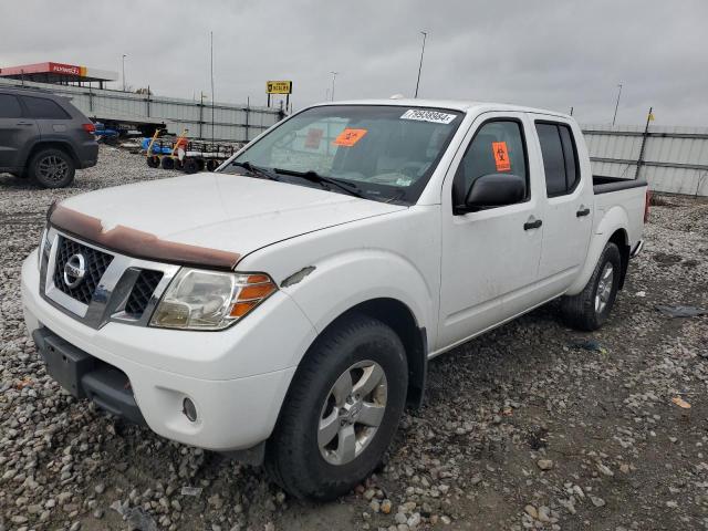 NISSAN FRONTIER S 2012 white  gas 1N6AD0EV5CC409902 photo #1