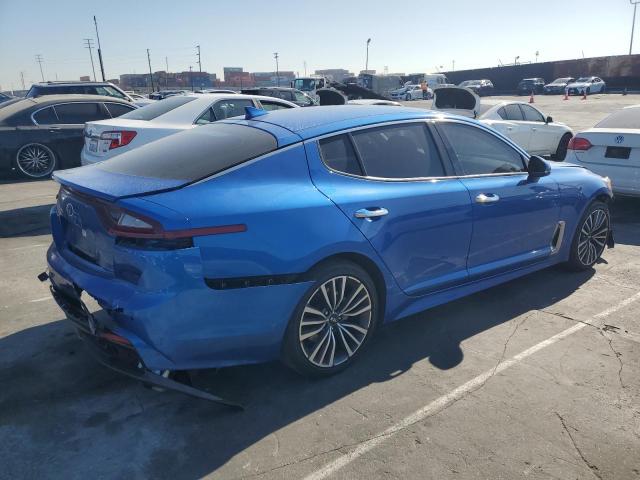 KIA STINGER 2019 blue  gas KNAE15LA8K6066314 photo #4