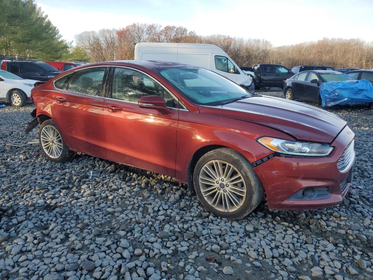 Lot #3024250856 2014 FORD FUSION SE