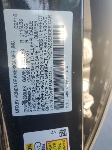2018 HONDA ACCORD LX - 1HGCV1F13JA244355