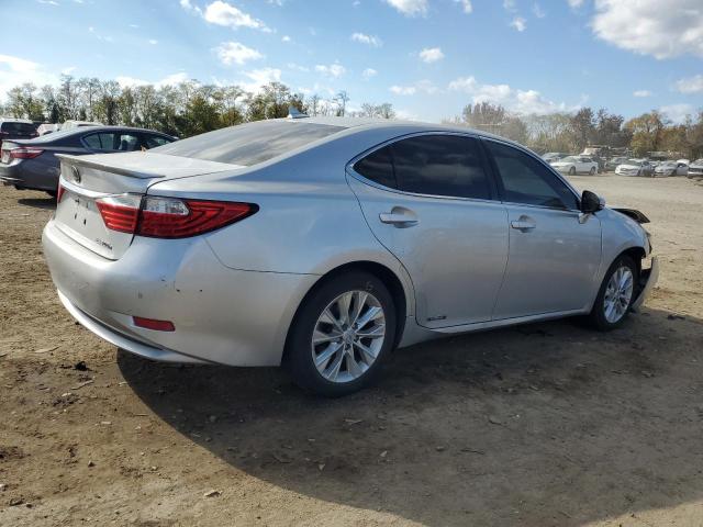 LEXUS ES 300H 2013 silver  hybrid engine JTHBW1GG3D2038332 photo #4