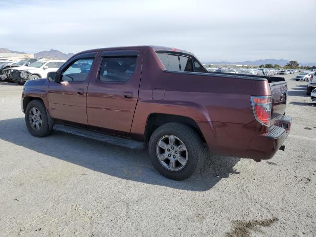 HONDA RIDGELINE 2007 burgundy  gas 2HJYK16507H521470 photo #3