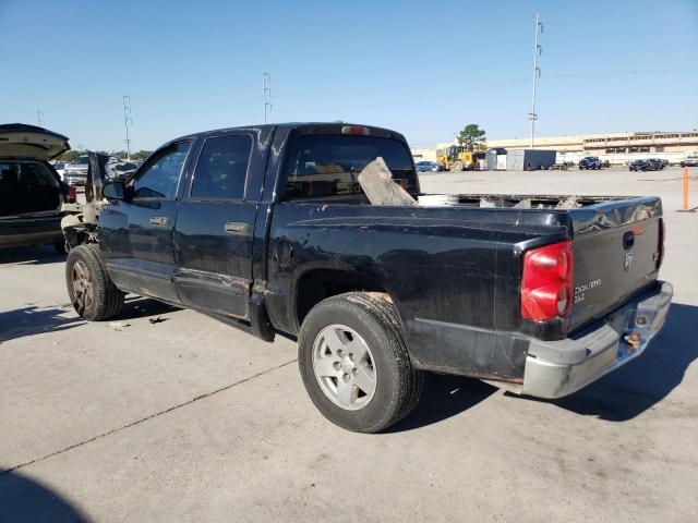 DODGE DAKOTA QUA 2005 black crew pic gas 1D7HE48N55S345313 photo #3