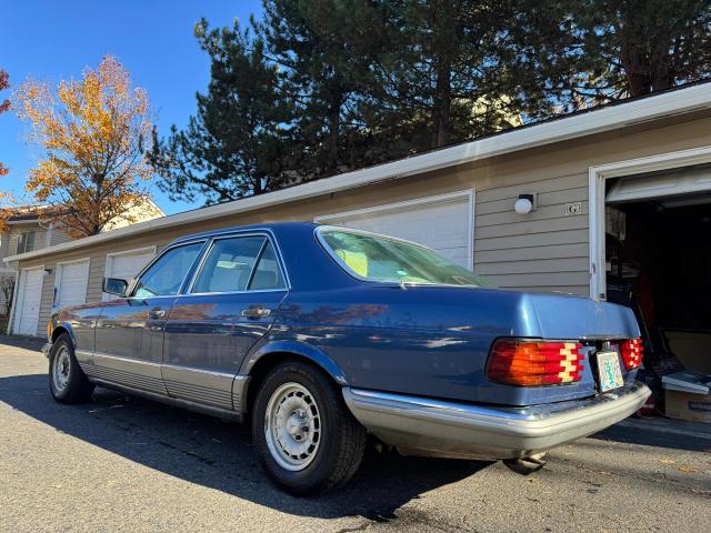 MERCEDES-BENZ 500SE 1984 blue   WDB1260321A038386 photo #4