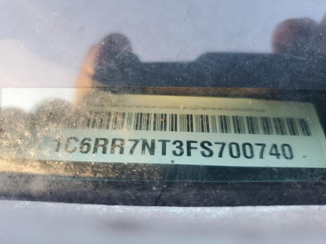 2015 RAM 1500 LARAM - 1C6RR7NT3FS700740