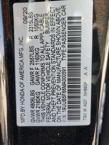 2021 ACURA TLX ADVANC 19UUB5F66MA000591