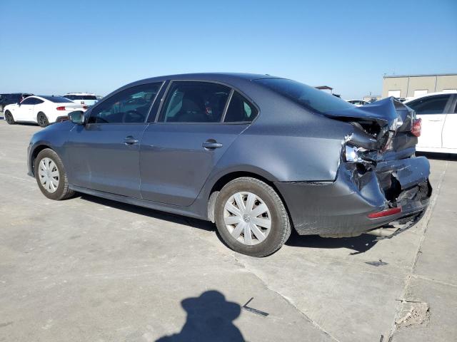 VOLKSWAGEN JETTA BASE 2015 gray  gas 3VW2K7AJ2FM336416 photo #3