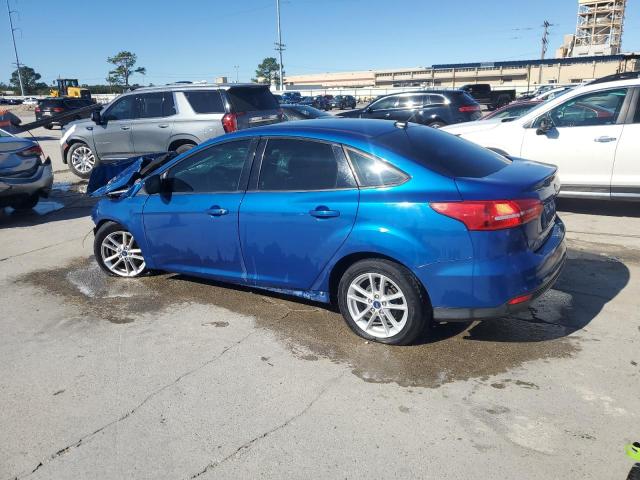 FORD FOCUS SE 2018 blue  gas 1FADP3F21JL292674 photo #3