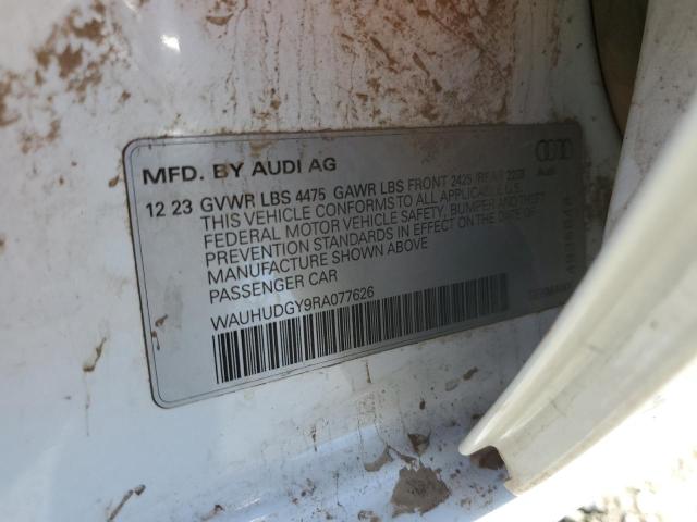 2024 AUDI A3 PREMIUM WAUHUDGY9RA077626