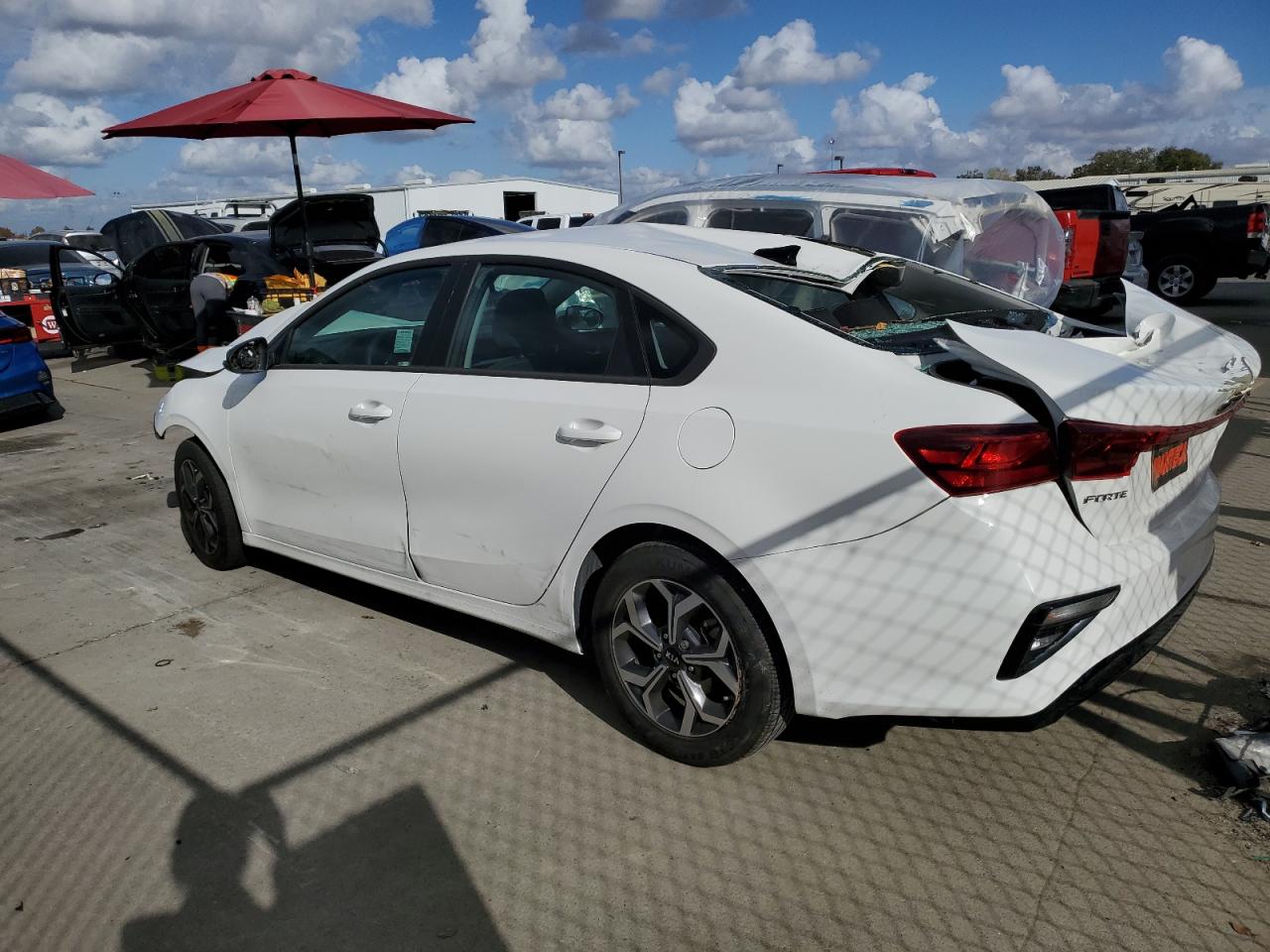 Lot #3029337720 2020 KIA FORTE FE