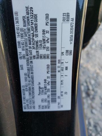 2015 FORD FIESTA S - 3FADP4AJ0FM132229