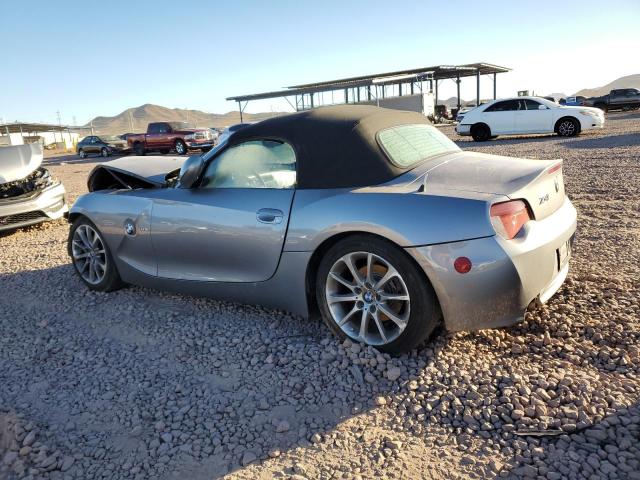 BMW Z4 3.0 2007 silver  gas 4USBU33517LW73274 photo #3