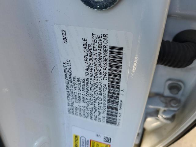 2022 HONDA ACCORD SPO - 1HGCV2F37NA017294