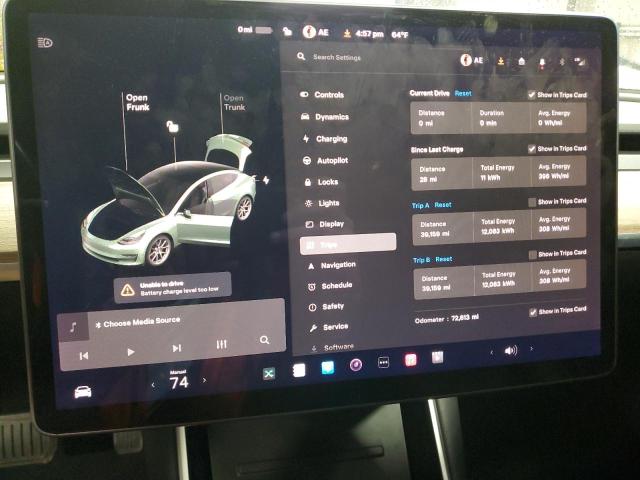 VIN 5YJ3E1EA2KF396166 2019 TESLA MODEL 3 no.9