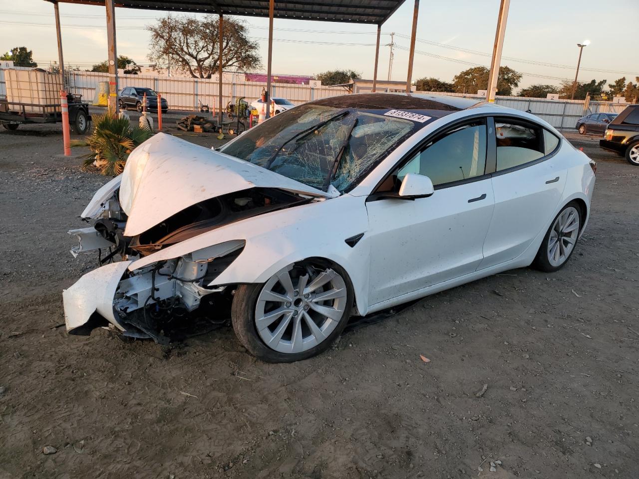 5YJ3E1EA2PF449374 - 2023 Tesla MODEL 3