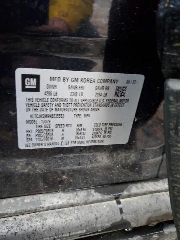 2022 CHEVROLET TRAX LS - KL7CJKSM9NB535553