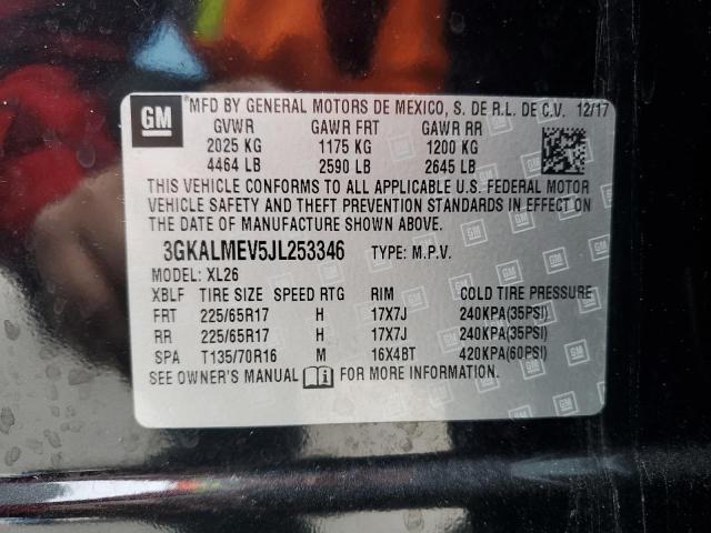 2018 GMC TERRAIN SL - 3GKALMEV5JL253346