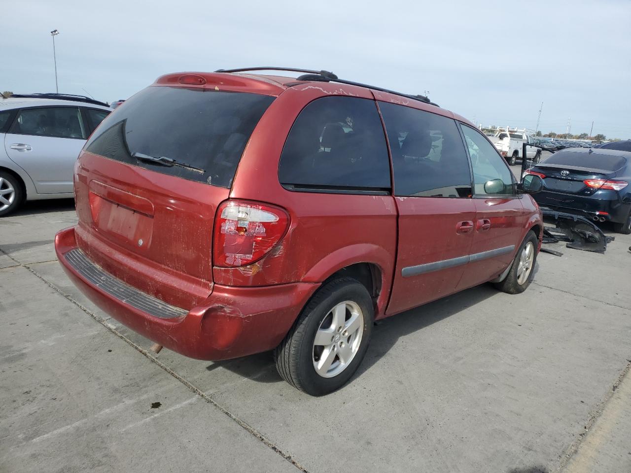 Lot #2954826176 2006 DODGE CARAVAN SX