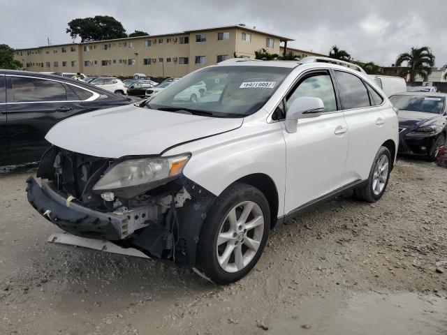 LEXUS RX 350 2012 white  gas 2T2ZK1BA0CC073100 photo #1