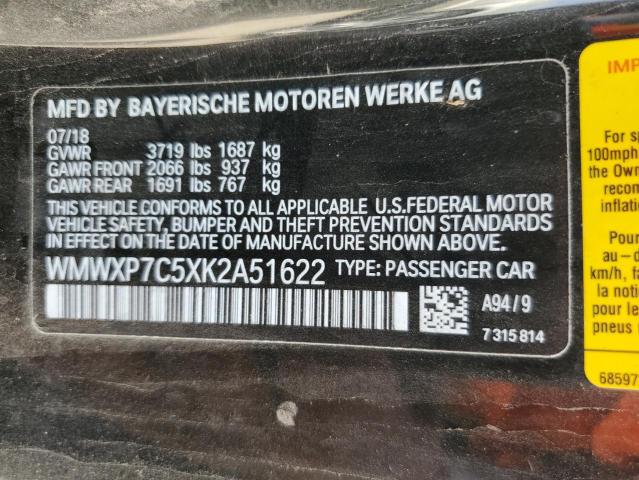 2019 MINI COOPER S - WMWXP7C5XK2A51622