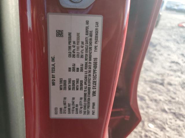 2023 TESLA MODEL 3 - 5YJ3E1EC7PF486616