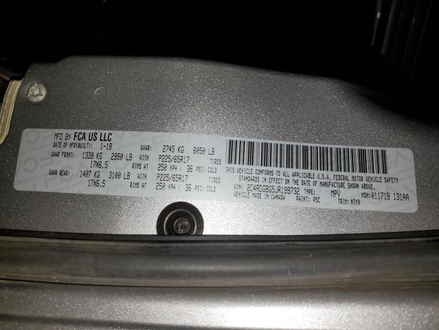 2018 DODGE GRAND CARA - 2C4RDGBG5JR199732