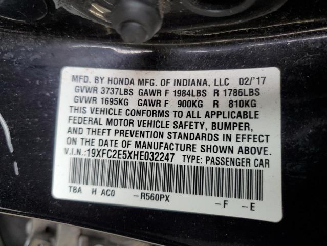 2017 HONDA CIVIC LX - 19XFC2E5XHE032247