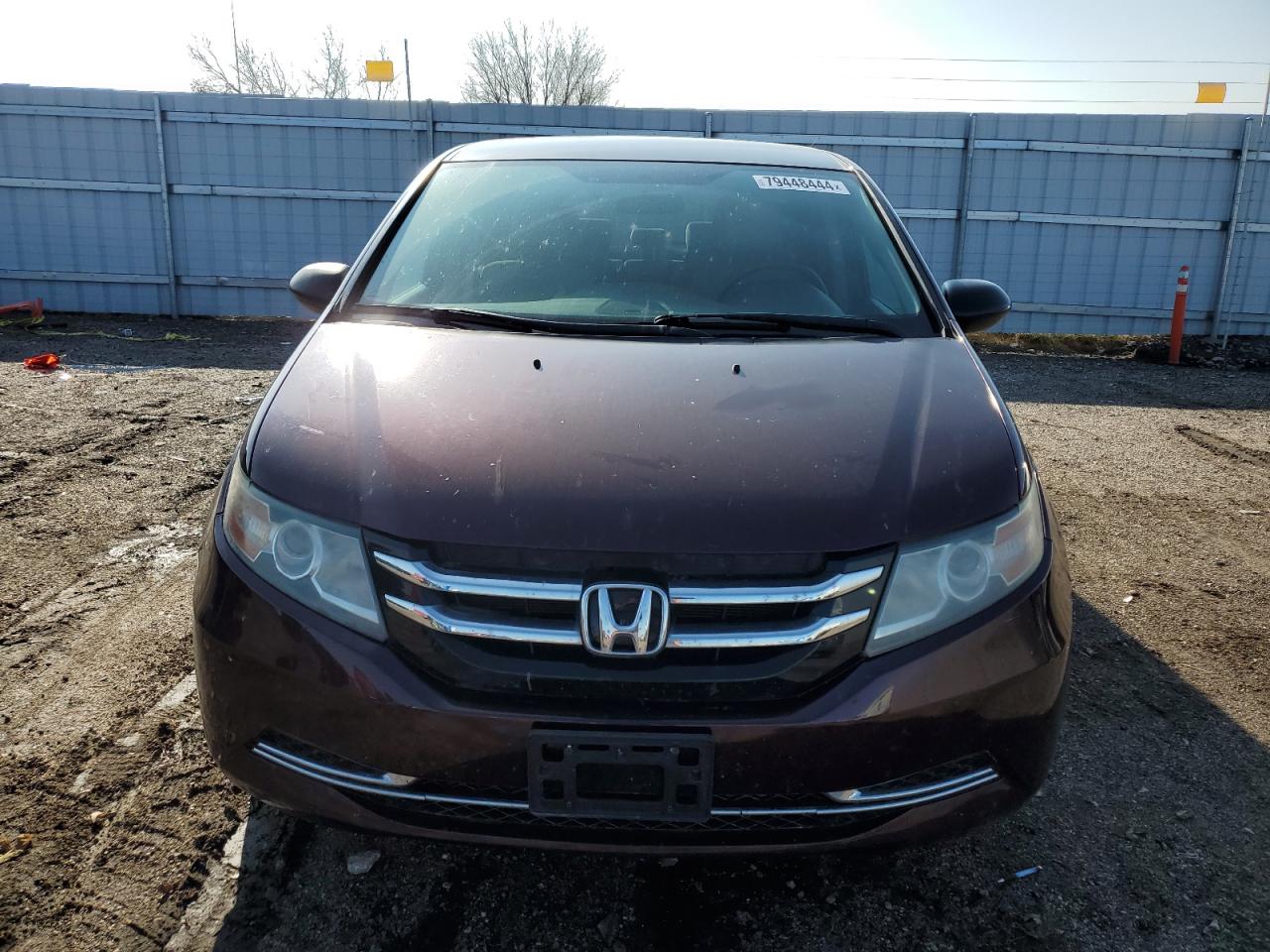 Lot #2969984978 2015 HONDA ODYSSEY LX