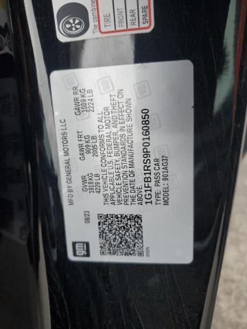 2023 CHEVROLET CAMARO LS - 1G1FB1RS9P0160850
